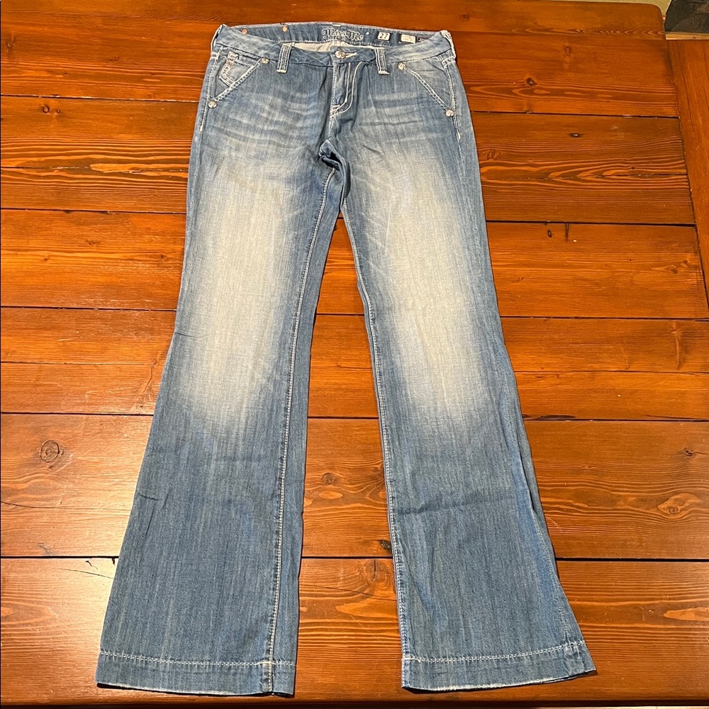 NWOT Miss Me - Wide Leg Light Wash Jeans - Size 27